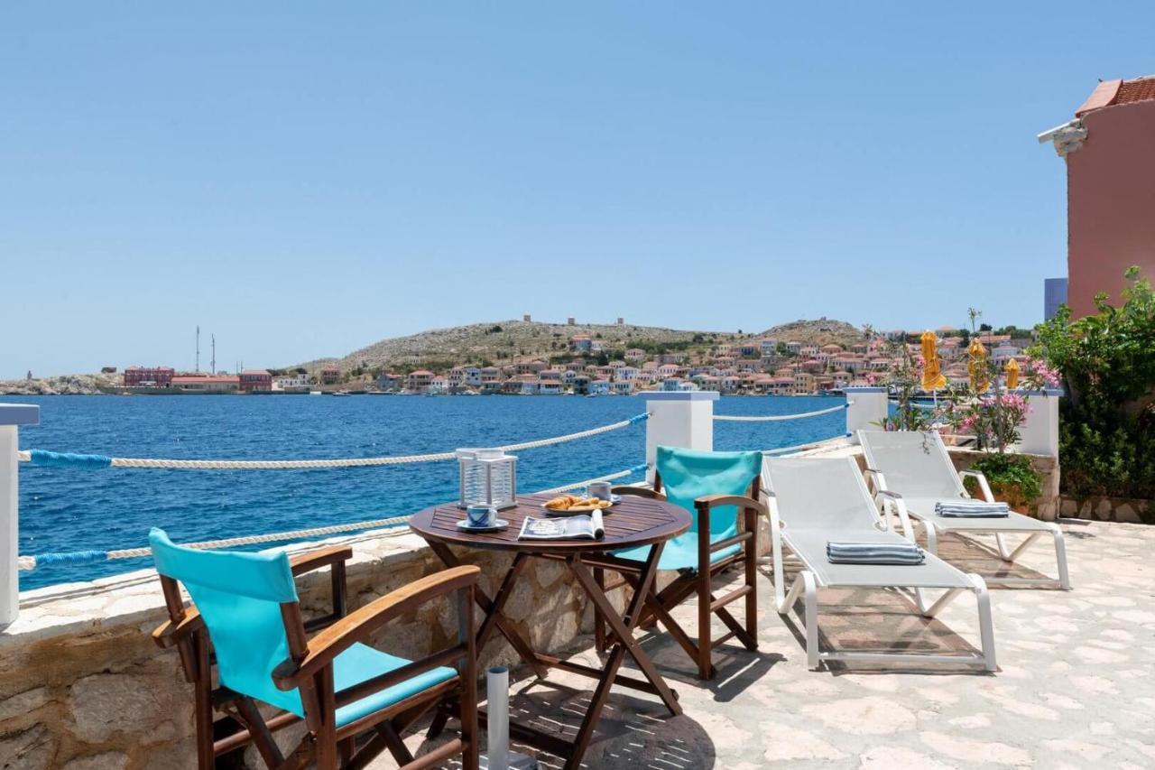 Villa Leleka Chalki Town Luaran gambar