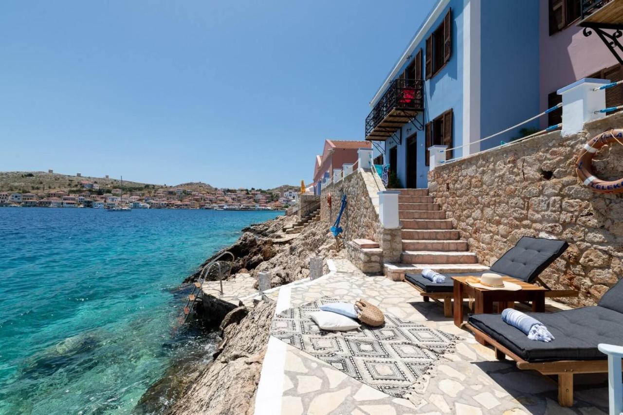 Villa Leleka Chalki Town Luaran gambar