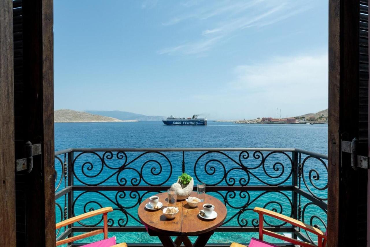 Villa Leleka Chalki Town Luaran gambar