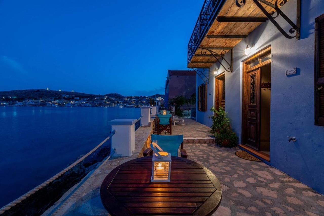 Villa Leleka Chalki Town Luaran gambar