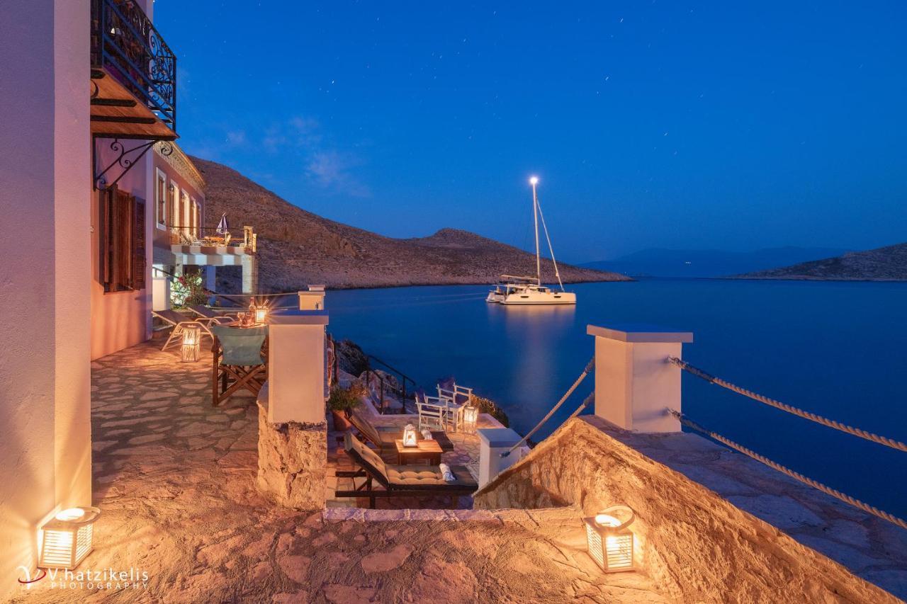 Villa Leleka Chalki Town Luaran gambar