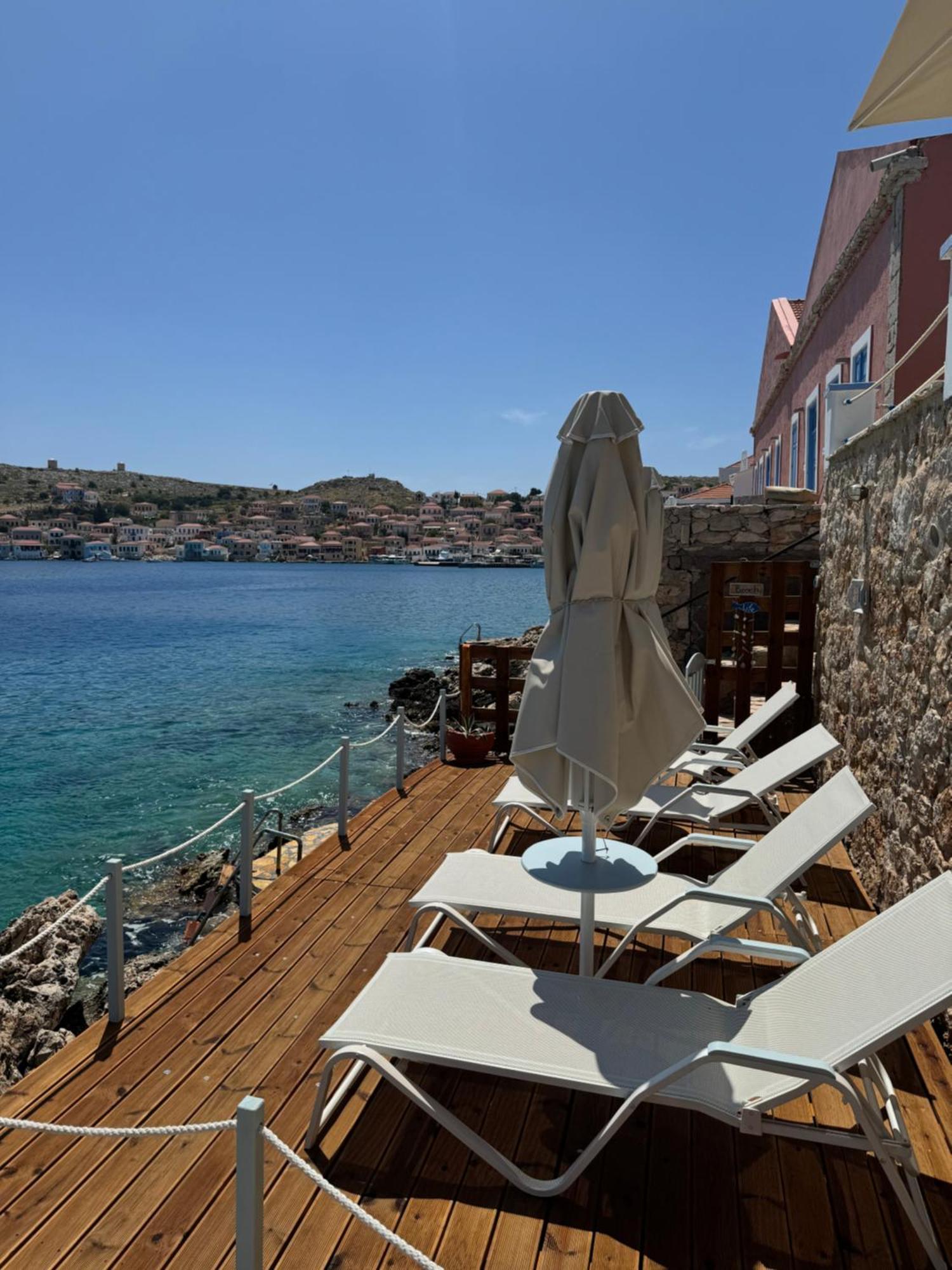 Villa Leleka Chalki Town Luaran gambar